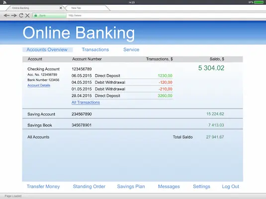 Internet Veneer - Web portals & online account access